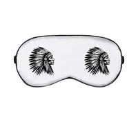 Azeeda 'Native American Indian Chief' Sleep/Travel Eye Mask (EY00029827)