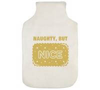 Azeeda 'Naughty But Nice Biscuit' Hot Water Bottle Cover (HW00049425)