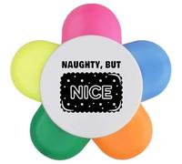 Azeeda 'Naughty But Nice' Flower Shape Highlighter Pen (HL00046650)