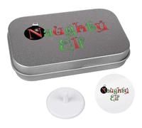 Azeeda 'Naughty Elf' Golf Markers Gift Set (GO00075400)