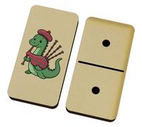 Azeeda 'Nessie Playing Bagpipes' Domino Set & Box (DM00052701)