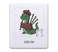 Azeeda 'Nessie Playing Bagpipes' Sliding Puzzle (PZ00040253)