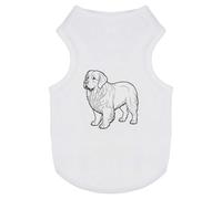 Azeeda 'Newfoundland Dog' Pet Dog/Cat T-Shirt, XS (PT00178436)