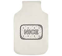 Azeeda 'Nice Biscuit' Hot Water Bottle Cover (HW00049426)