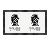Azeeda 'Night Knight Sleep Tight ' Pet Feeding Mat (PM00031823)