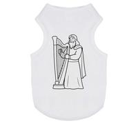 Azeeda 'Norse God Bragi' Pet Dog/Cat T-Shirt, S (PT00184185)