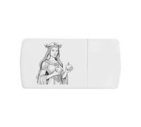 Azeeda 'Norse Goddess Idunn' Pill Box with Tablet Splitter (PI00042496)