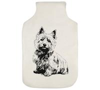 Azeeda 'Norwich Terrier Portrait' Hot Water Bottle Cover (HW00044968)