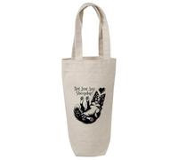 Azeeda 'Not Just Any Sheepdog' Cotton Wine Bottle Gift/Travel Bag (BL00044743)