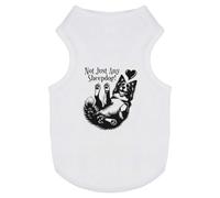 Azeeda 'Not Just Any Sheepdog' Pet Dog/Cat T-Shirt, S (PT00166973)