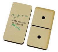 Azeeda 'Nourish To Flourish' Domino Set & Box (DM00052146)