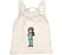 Azeeda 'Nurse In Uniform' Canvas Rucksack/Backpack (RK00043671)