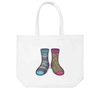 Azeeda 'Odd Socks' Tote Shopping Bag For Life (BG00082806)