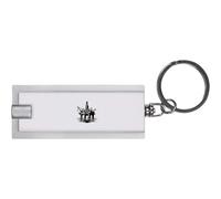 Azeeda 'Offshore Oil Rig' LED Torch Keyring - Compact Pocket Flashlight with Keychain - Handy Mini Light for Bags and Keys (KT00042959)