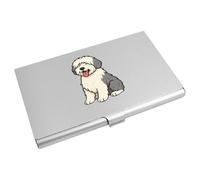 Azeeda 'Old English Sheepdog' Business Card Holder/Credit Card Wallet (CH00048886)