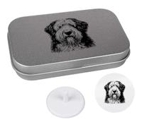 Azeeda 'Old English Sheepdog' Golf Markers Gift Set (GO00078872)