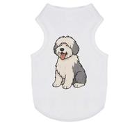 Azeeda 'Old English Sheepdog' Pet Dog/Cat T-Shirt, M (PT00160794)