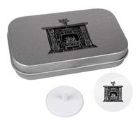 Azeeda 'Old Fireplace' Golf Markers Gift Set (GO00083865)