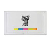 Azeeda 'Old Olive Tree Trunk' Sticky Note Ruler Pad (ST00043218)