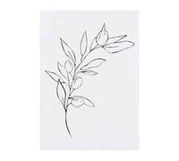 Azeeda 'Olive Branch' Temporary Tattoo - A6 (TO00099151)