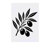 Azeeda 'Olive Branch' Temporary Tattoo - A6 (TO00105565)