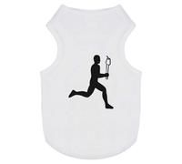Azeeda 'Olympic Torch Runner' Pet Dog/Cat T-Shirt, M (PT00078038)