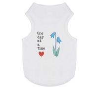 Azeeda 'One Day At A Time' Pet Dog/Cat T-Shirt, S (PT00152601)