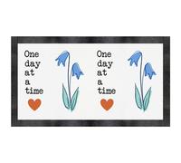 Azeeda 'One Day At A Time' Pet Feeding Mat (PM00029449)