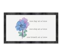 Azeeda 'One Day At A Time' Pet Feeding Mat (PM00029822)