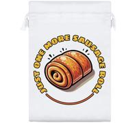 Azeeda 'One More Sausage Roll' Satin Gift Bag - 25cm (SB00161375)