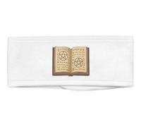 Azeeda 'Open Ancient Spell Book With Mystic Symbols' Beauty Head Band/Hair Band (HB00042079)