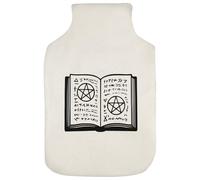 Azeeda 'Open Ancient Spell Book with Mystic Symbols' Hot Water Bottle Cover (HW00045085)