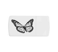 Azeeda 'Open Winged Butterfly' Pill Box with Tablet Splitter (PI00045551)