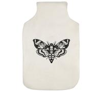 Azeeda 'Open Winged Moth' Hot Water Bottle Cover (HW00052006)