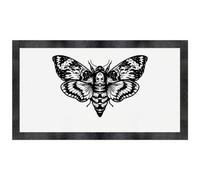 Azeeda 'Open Winged Moth' Pet Feeding Mat (PM00040403)
