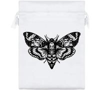 Azeeda 'Open Winged Moth' Satin Gift Bag - 20cm (SB00161526)