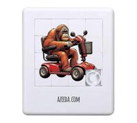 Azeeda 'Orang Utan On Mobility Scooter' Sliding Puzzle (PZ00032515)
