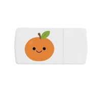 Azeeda 'Ori The Orange' Pill Box with Tablet Splitter (PI00040360)