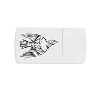 Azeeda 'Ornamental Bird' Pill Box with Tablet Splitter (PI00040235)