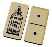Azeeda 'Ornate Birdcage' Domino Set & Box (DM00051812)