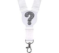 Azeeda 'Ornate Question Mark' Neck Strap/Lanyard (LY00047805)