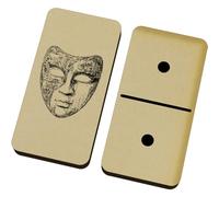 Azeeda 'Ornate Venetian Masquerade Mask' Domino Set & Box (DM00055977)