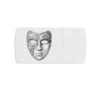 Azeeda 'Ornate Venetian Masquerade Mask' Pill Box with Tablet Splitter (PI00041959)