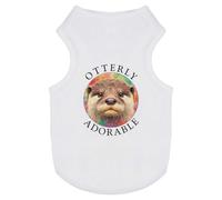 Azeeda 'Otterly Adorable Otter Portrait' Pet Dog/Cat T-Shirt, S (PT00157913)