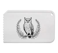 Azeeda 'Owl with Laurel Wreath' Plastic Ice Scraper (IC00051778)