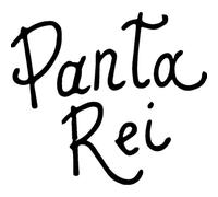 Azeeda 'Panta Rei Handlettering' Unmounted Rubber Stamp - for Crafting, Scrapbooking and Card Making - Size A8 (RS00065342)