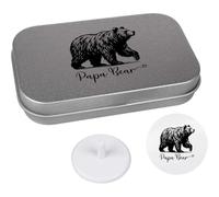 Azeeda 'Papa Bear' Golf Markers Gift Set (GO00081991)