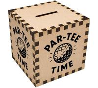 Azeeda 'Par-Tee Time' Money Box/Piggy Bank (MB00116514)