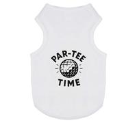 Azeeda 'Par-Tee Time' Pet Dog/Cat T-Shirt, L (PT00163183)