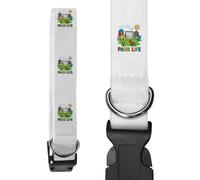Azeeda 'Park Life' Dog Collar - White, S (PR00087717)